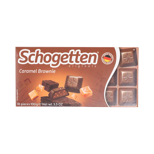 Schogetten Caramel Brownie Chocolate (100g)