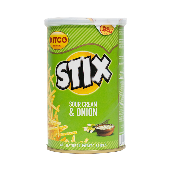Stix Chips Sour Cream & Onion Snacks (40g)
