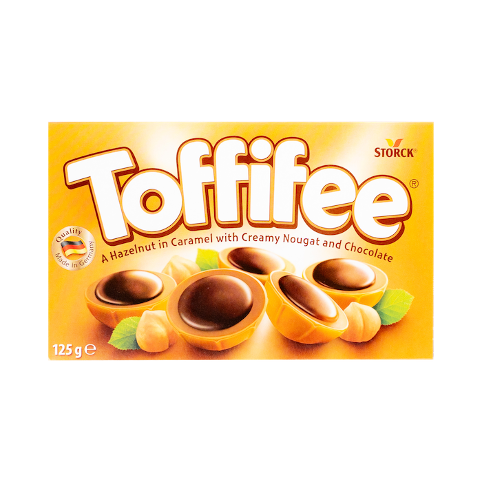Stork Toffifee A Hazelnut In Caramel Nougat & Chocolate (125g)