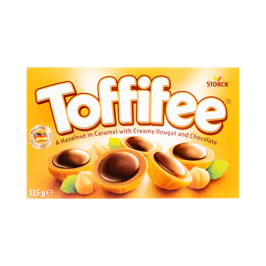 Stork Toffifee A Hazelnut In Caramel Nougat & Chocolate (125g)