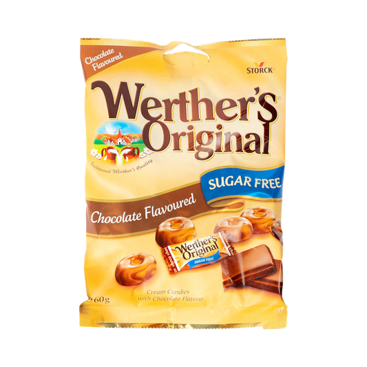 Stork Werther's Original Sugar Free Chocolate Candies (60g)