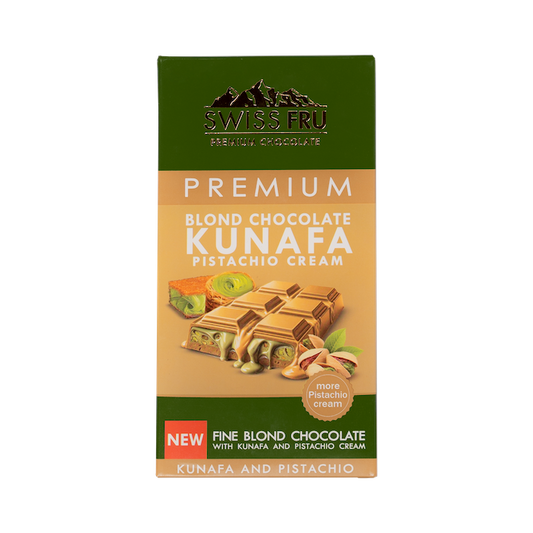 Swiss Fru Kunafa Pistachio Cream Chocolate (150g)