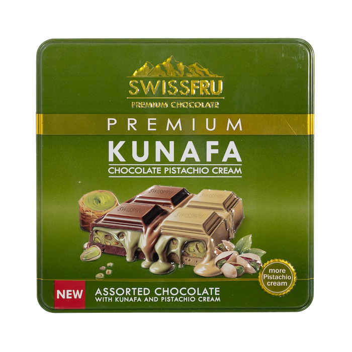 Swissfru Kunafa Pistachio Cream Chocolate (200g)