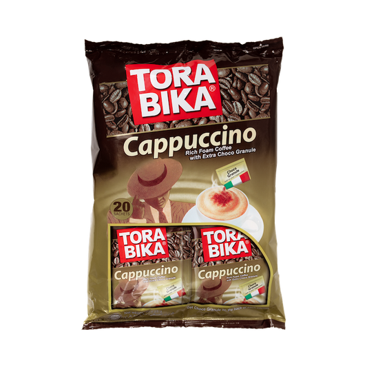 Tora Bika Cappuccino 20x25g Coffee (500g)