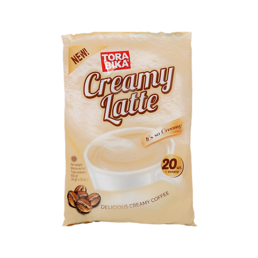 Tora Bika Creamy Latte 20X30g Coffee (600g)