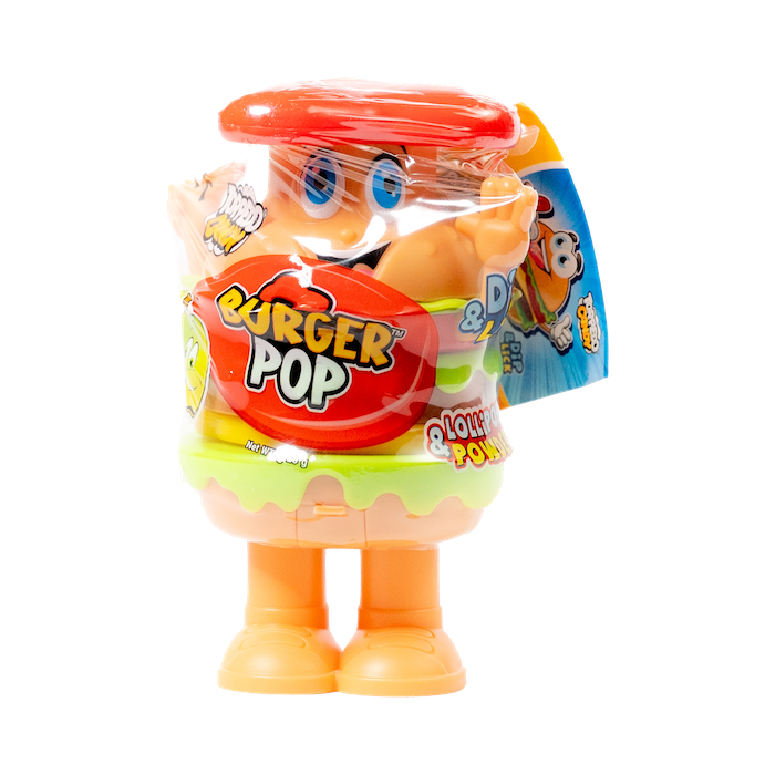 Torpedo Toys Burger Pop Lollipop (28g)