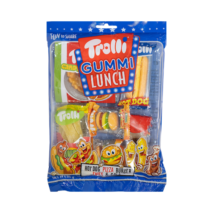 Trolli Gummi Lunch Candies (77g)