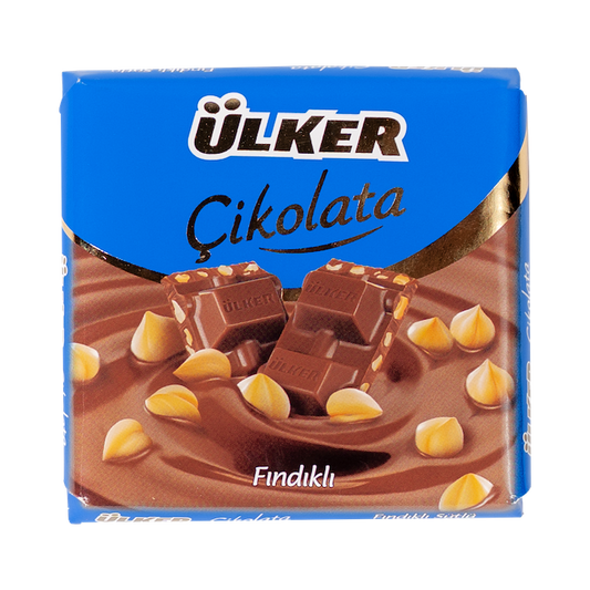 Ulker Chocolate with Hazelnuts (60g)