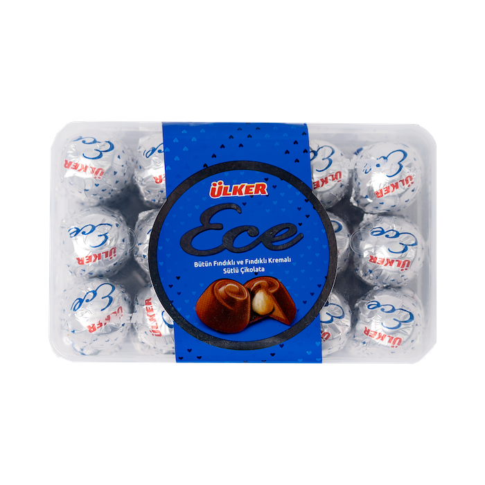 Ulker Ece Whole Hazelnut 45 pieces Chocolate (455g)