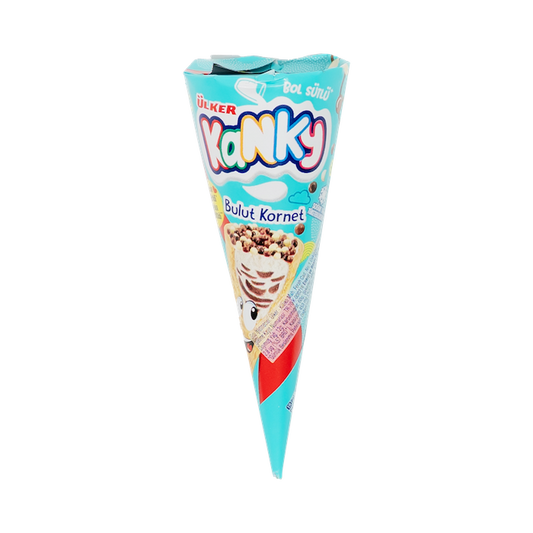 Ulker Kanky Chocolate Cone Biscuits (70g)