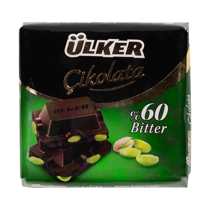 Ulker Pistachio 60% Dark Chocolate (60g)