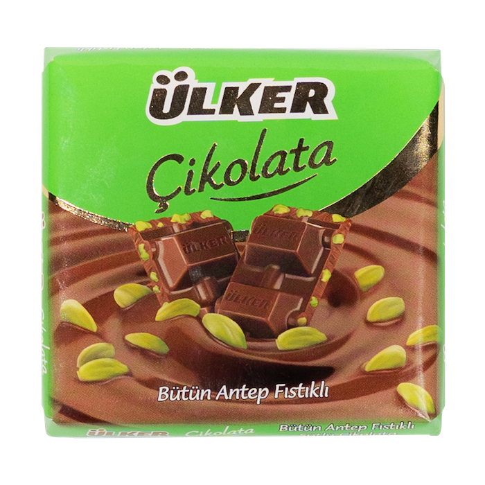 Ulker Pistachio Milk Chocolate (60g)