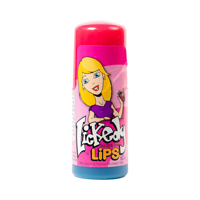 Universal Candy Lickedy Lips Sour Lollipop (60ml)