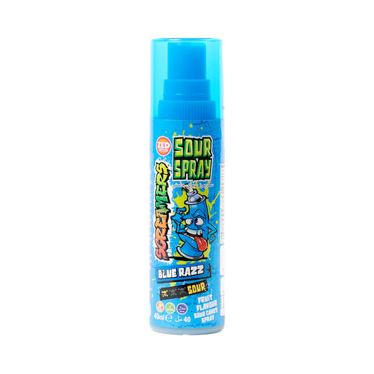 Zed Candy Scremers Sour Spray Blue Razz (40ml)