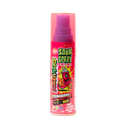 Zed Candy Scremers Sour Spray Strawberry (40ml)