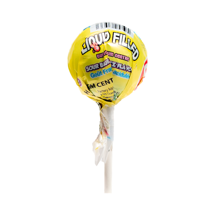 ZedLlollipop Liquid Filled Bubble Gum (34g)