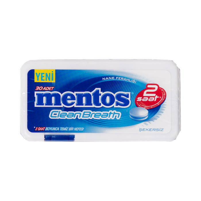 mentos clean breath fresh mint (21g)